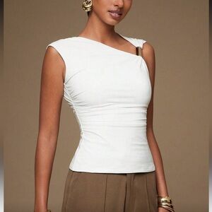 Elegant White Women's Top